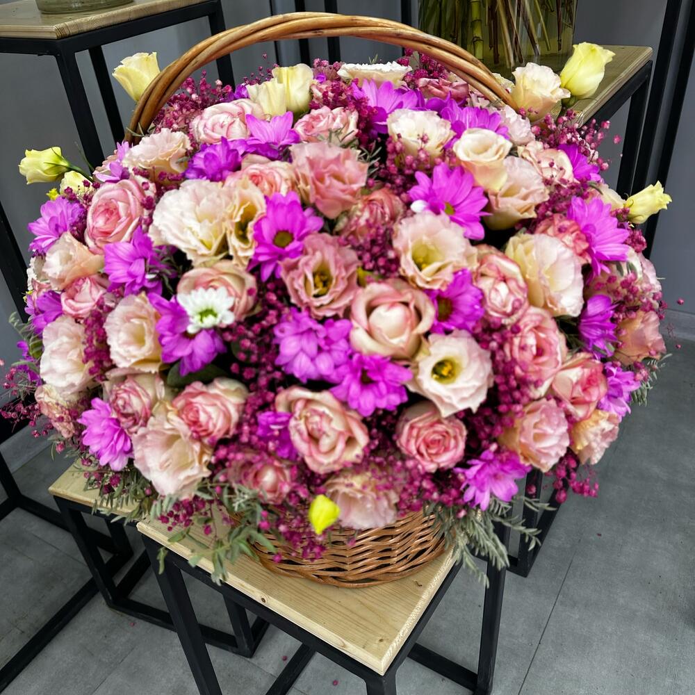 Корзина с цветами